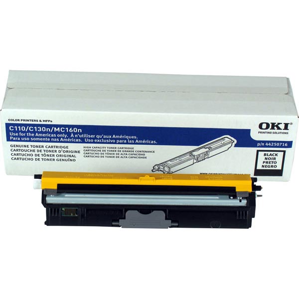 Okidata 44250716 OEM Black Toner Cartridge