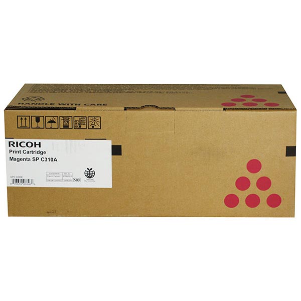 Ricoh 406346 (Type SPC310A) OEM Magenta Toner Cartridge