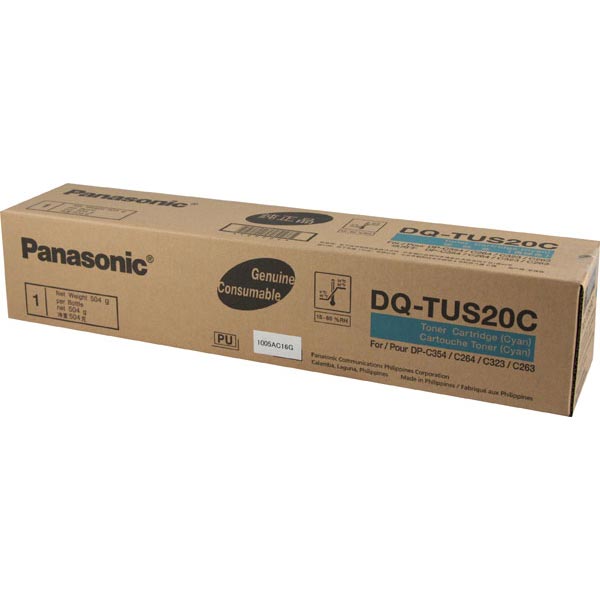 Panasonic DQ-TUS20C OEM Cyan Toner Cartridge