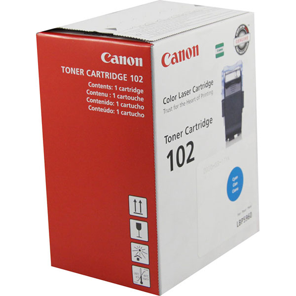 Canon 9644A006AA (CRG-102) OEM Cyan Toner Printer Cartridge