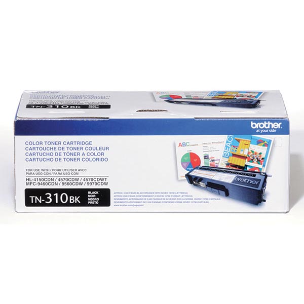 Brother TN-310K OEM Black Toner Cartridge