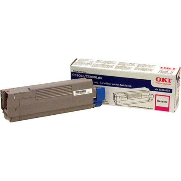 Okidata 43324402 (Type C8) OEM Magenta Toner