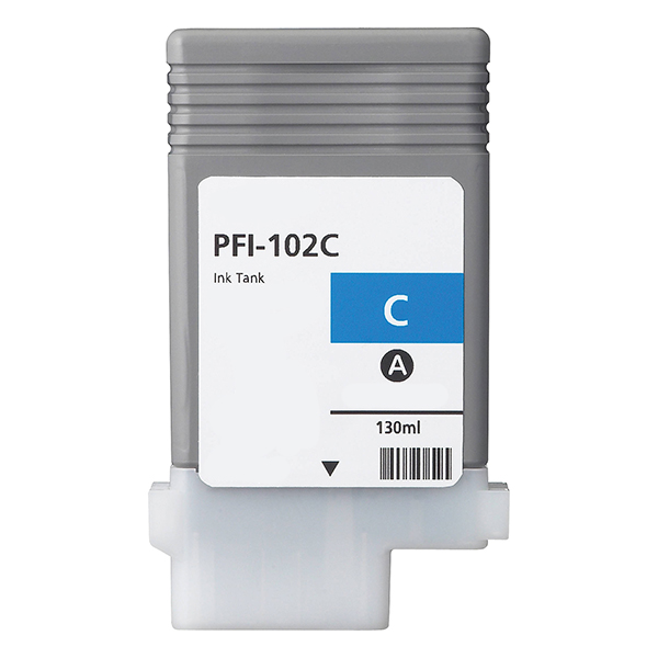 Premium 0896B001 (PFI-102C) Compatible Canon Cyan Inkjet Cartridge