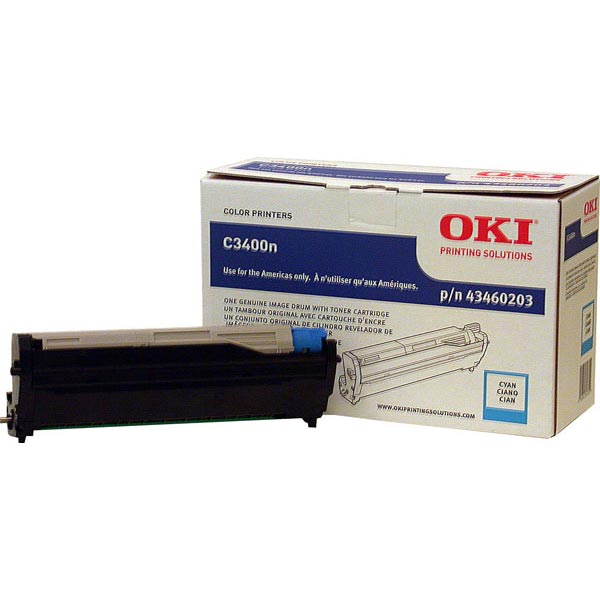 Okidata 43460203 OEM Cyan Laser Toner Image Drum