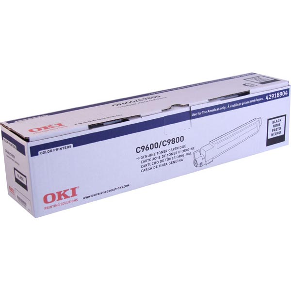 Okidata 42918904 (Type C7) OEM Black Toner Cartridge