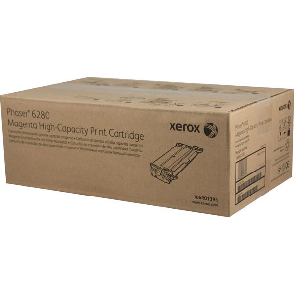 Xerox 106R01393 OEM Magenta Laser Toner Cartridge