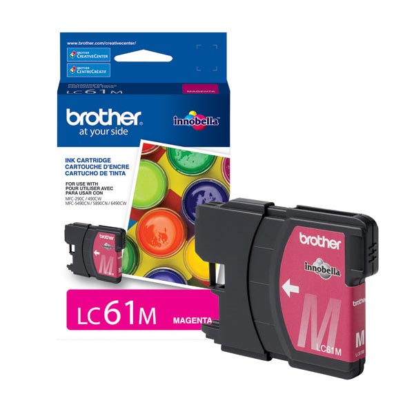 Brother LC-61M OEM Magenta Inkjet Cartridge