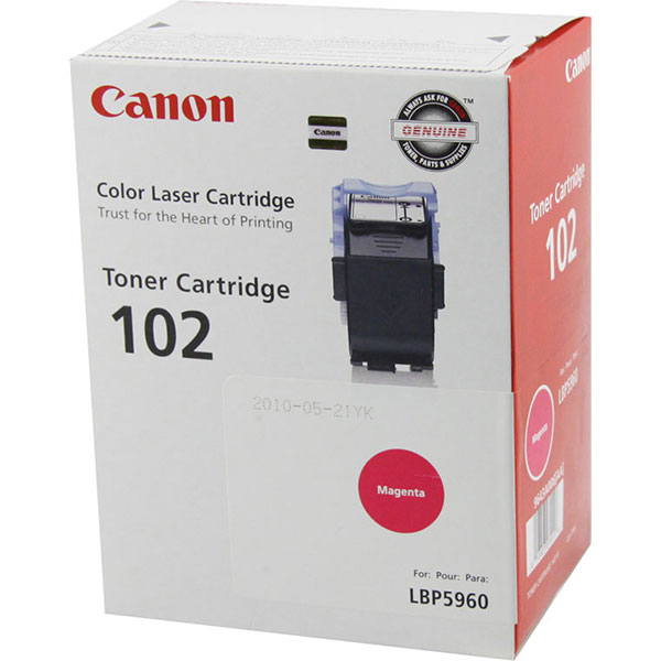 Canon 9643A006AA (CRG-102) OEM Magenta Toner Printer Cartridge