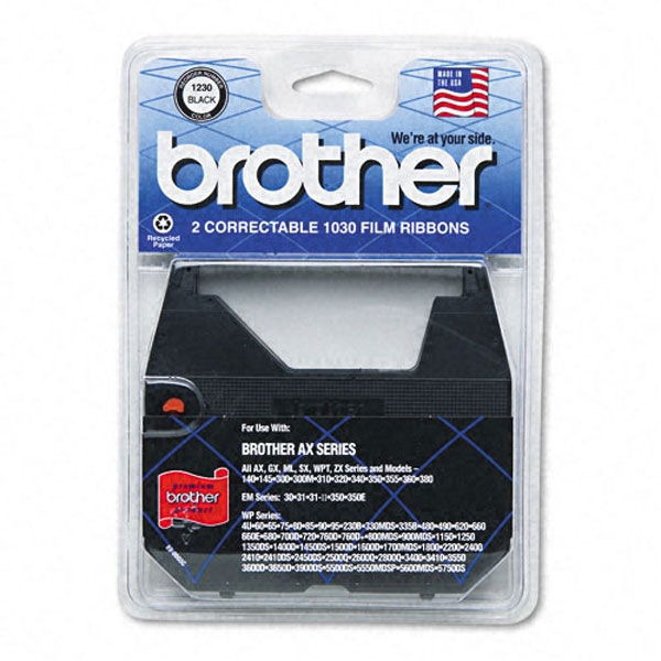 Brother 1030 OEM Black Correctable Typewriter Ribbon