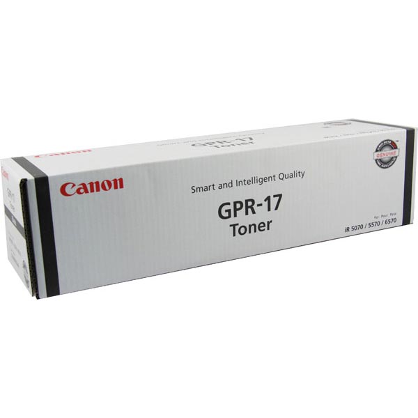 Canon 0279B003AA (GPR-17) OEM Black Copier Cartridge
