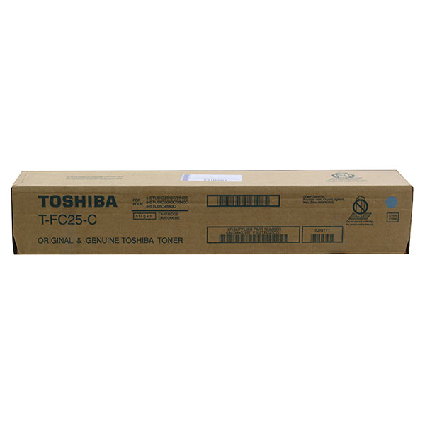 Toshiba TFC25C OEM Cyan Toner Cartridge