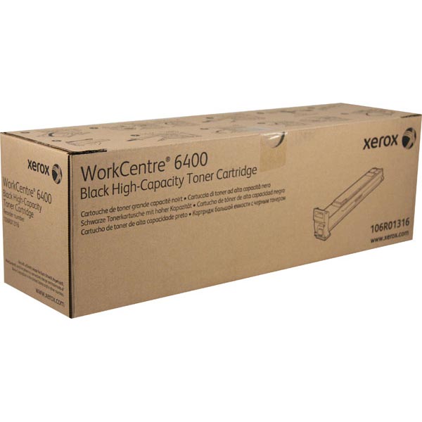 Xerox 106R01316 OEM Black Toner Cartridge