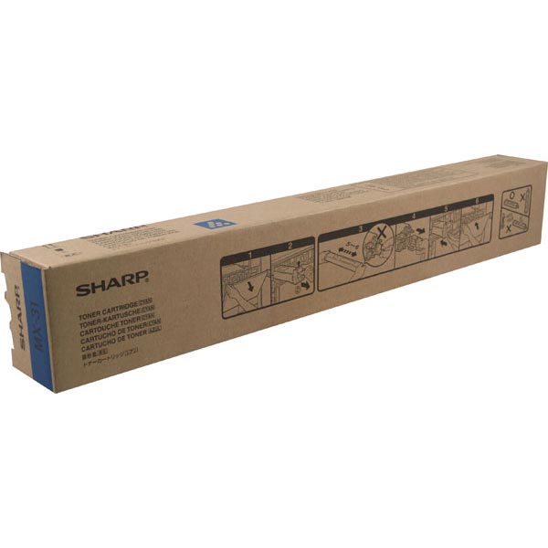 Sharp MX-31NTCA OEM Cyan Laser Toner Cartridge