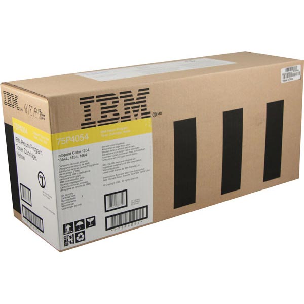 IBM 75P4054 OEM Yellow Toner