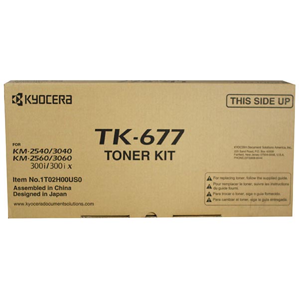 Kyocera Mita 1T02H00US0 (TK-677) OEM Black Toner Cartridge