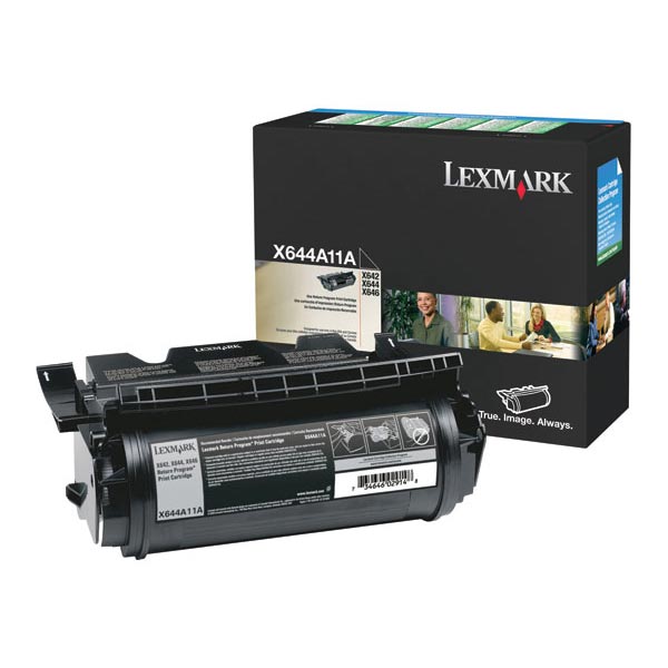 Lexmark X644A11A OEM Black Print Cartridge