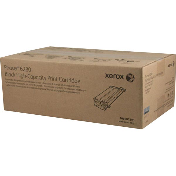 Xerox 106R01395 OEM Black Laser Toner Cartridge