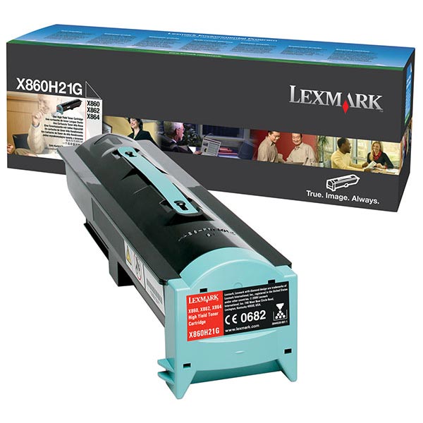 Lexmark X860H21G OEM Black Toner Cartridge