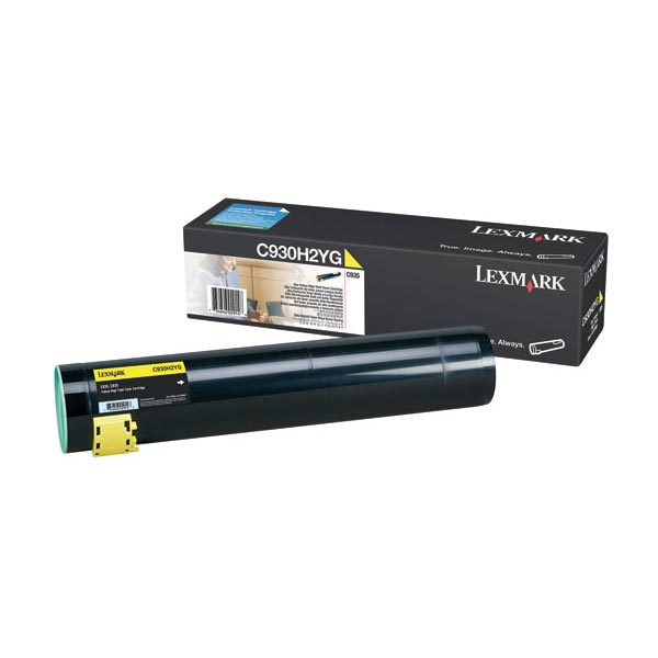 Lexmark C930H2YG OEM Yellow Print Cartridge