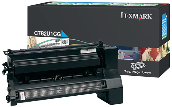 Lexmark C782U4CG OEM Cyan Toner Cartridge