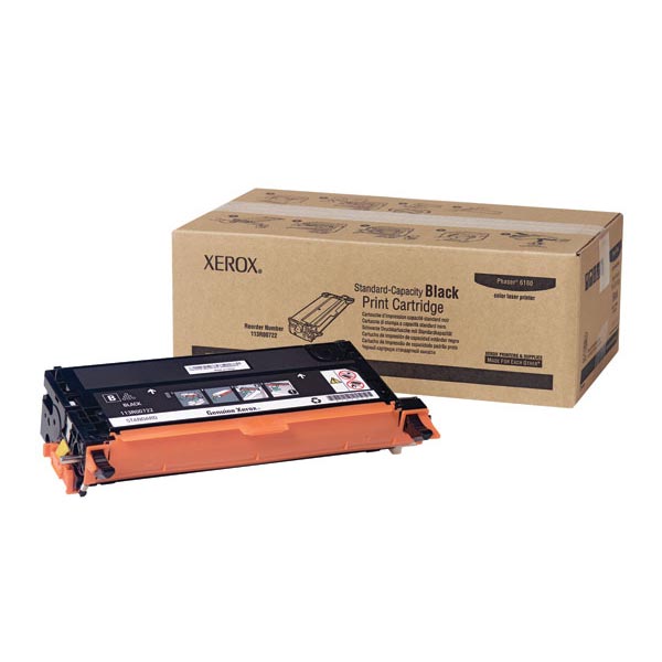 Xerox 113R00722 (113R722) OEM Black Laser Toner Cartridge