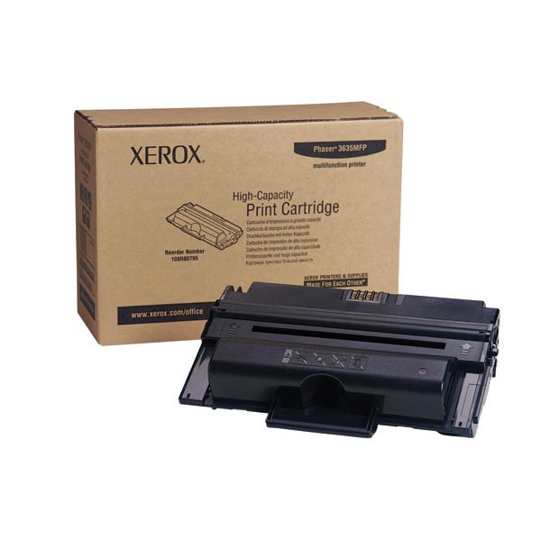 Xerox 108R00795 OEM Black Laser Toner Cartridge