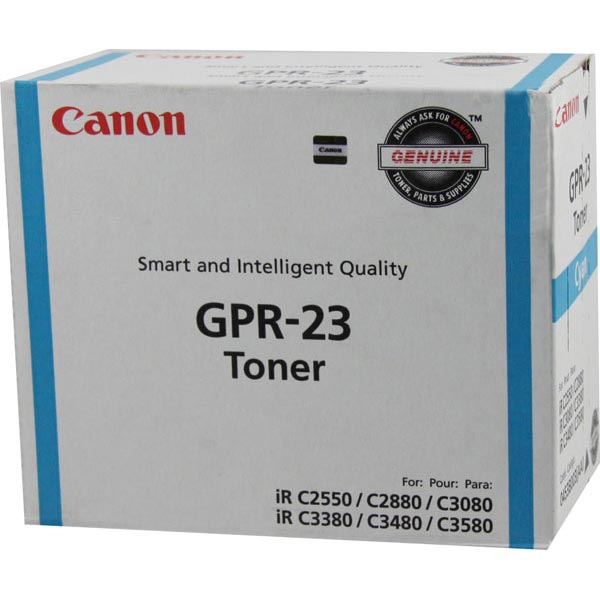 Canon 0453B003AA (GPR-23) OEM Cyan Copier Cartridge