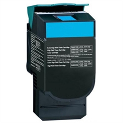 Premium C544X2CG Compatible Lexmark Cyan Toner Cartridge