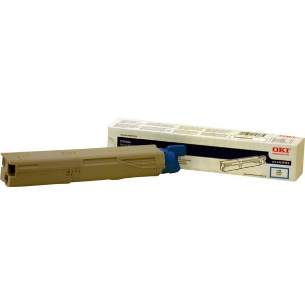 Okidata 43459303 OEM Cyan Toner Cartridge