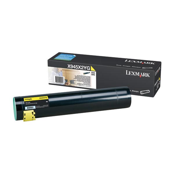 Lexmark X945X2YG OEM Yellow Toner Cartridge