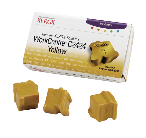 Xerox 108R00662 OEM Yellow Toner Cartridge