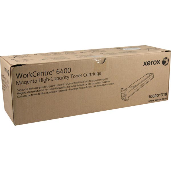 Xerox 106R01318 OEM Magenta Toner Cartridge