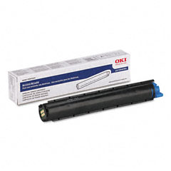 Okidata 43640301 OEM Black Laser Toner Cartridge