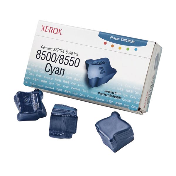 Xerox 108R00669 OEM Cyan Solid Ink Sticks