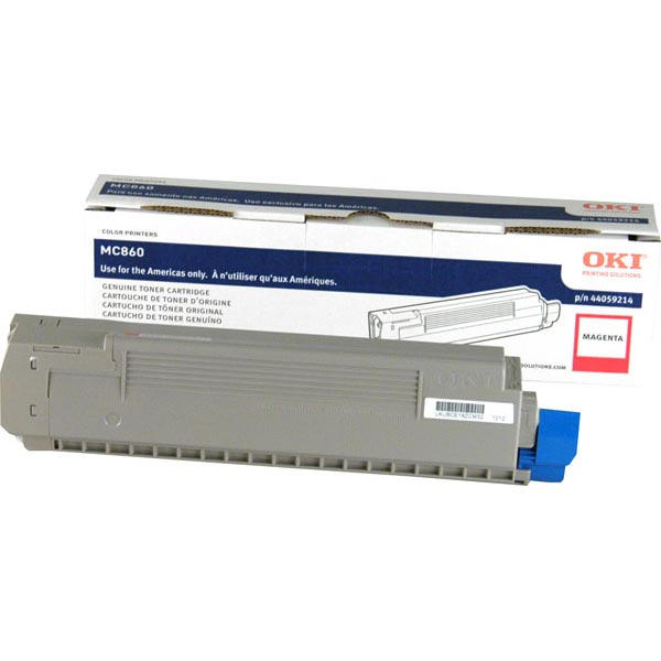 Okidata 44059214 OEM Magenta Laser Toner Cartridge