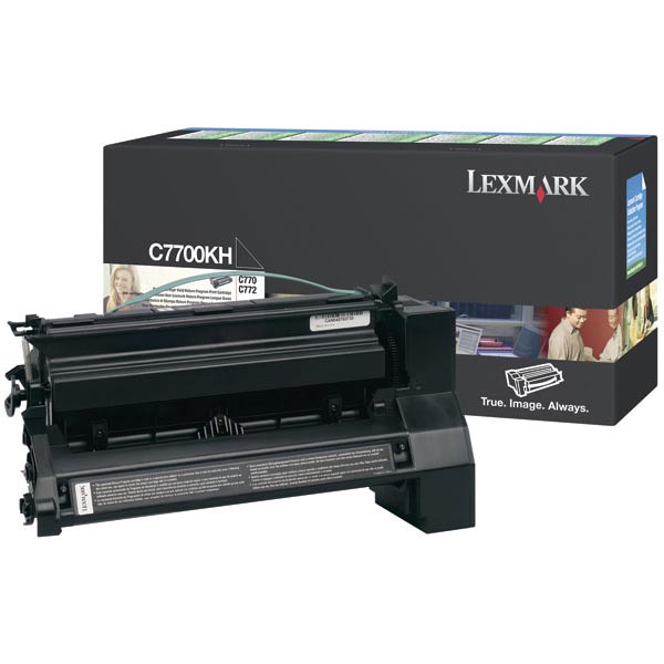 Lexmark C7700KH OEM Black Toner Cartridge