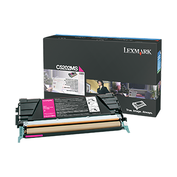 Lexmark C5202MS OEM Magenta Laser Toner Cartridge