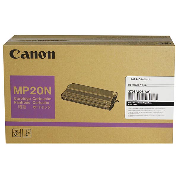 Canon 3708A007AA (MP20) OEM Black Copier Toner