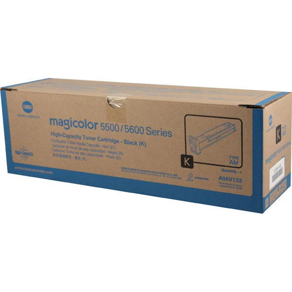 Konica Minolta a06v133 OEM Black Toner Cartridge