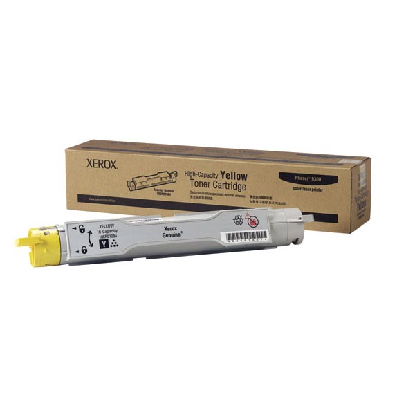 Xerox 106R01084 OEM Yellow Toner Cartridge