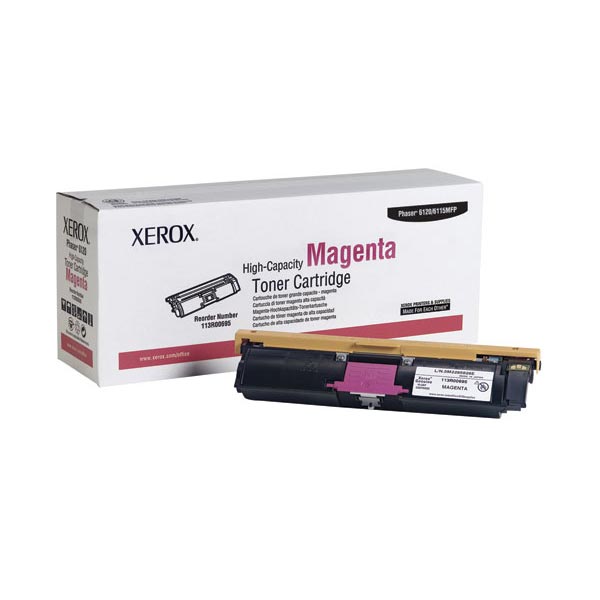 Xerox 113R00695 (113R695) OEM Magenta Toner Cartridge