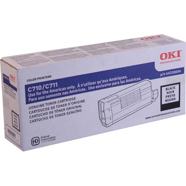 Okidata 44318604 OEM Black Toner