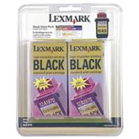 Lexmark 15M1330 (Lexmark #70) OEM Black Ink Cartridge (2 pk)