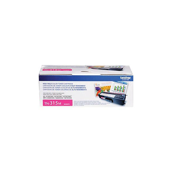 Brother TN-315M OEM Magenta Toner Cartridge