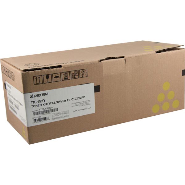 Kyocera Mita 1T05JKAUS0 (TK-152Y) OEM Yellow Toner