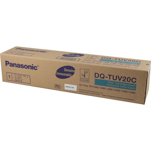 Panasonic DQ-TUV20C OEM Cyan Toner Cartridge