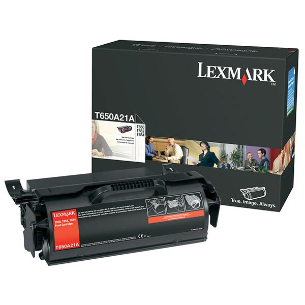 Lexmark T650A21A OEM Black Print Cartridge